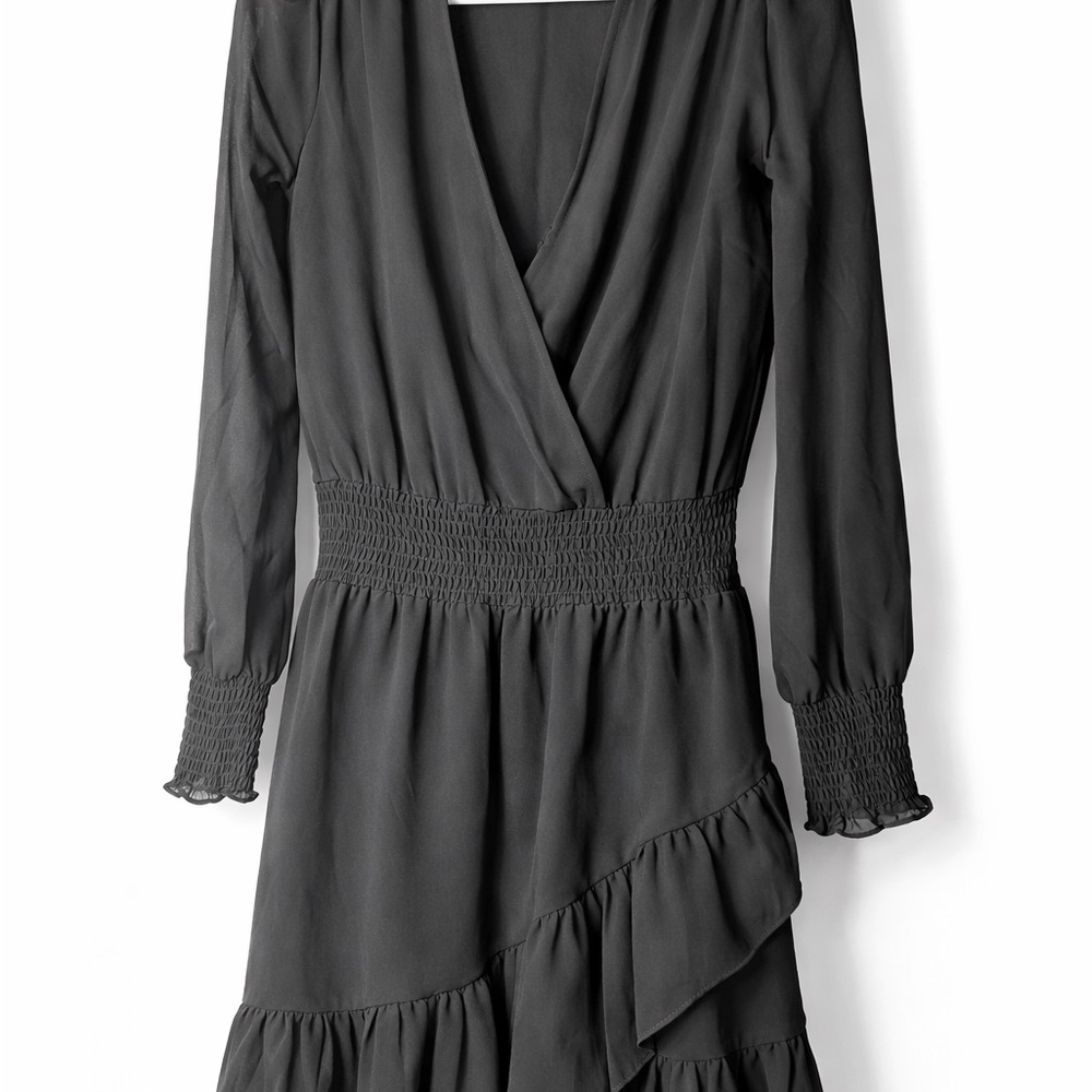 Michael Kors Black Long Sleeve Dress like new